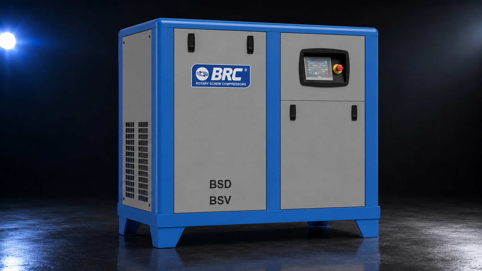 BRC Stand-Alone Screw Air Compressor – 40–75 HP