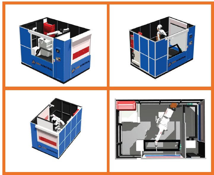 L TYPE ROBOTIC WELDING CELL