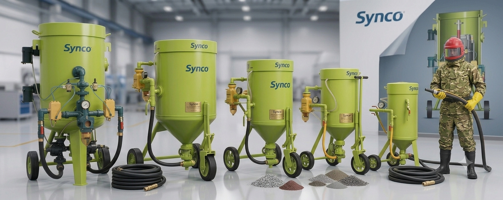 PORTABLE BLASTING MACHINE