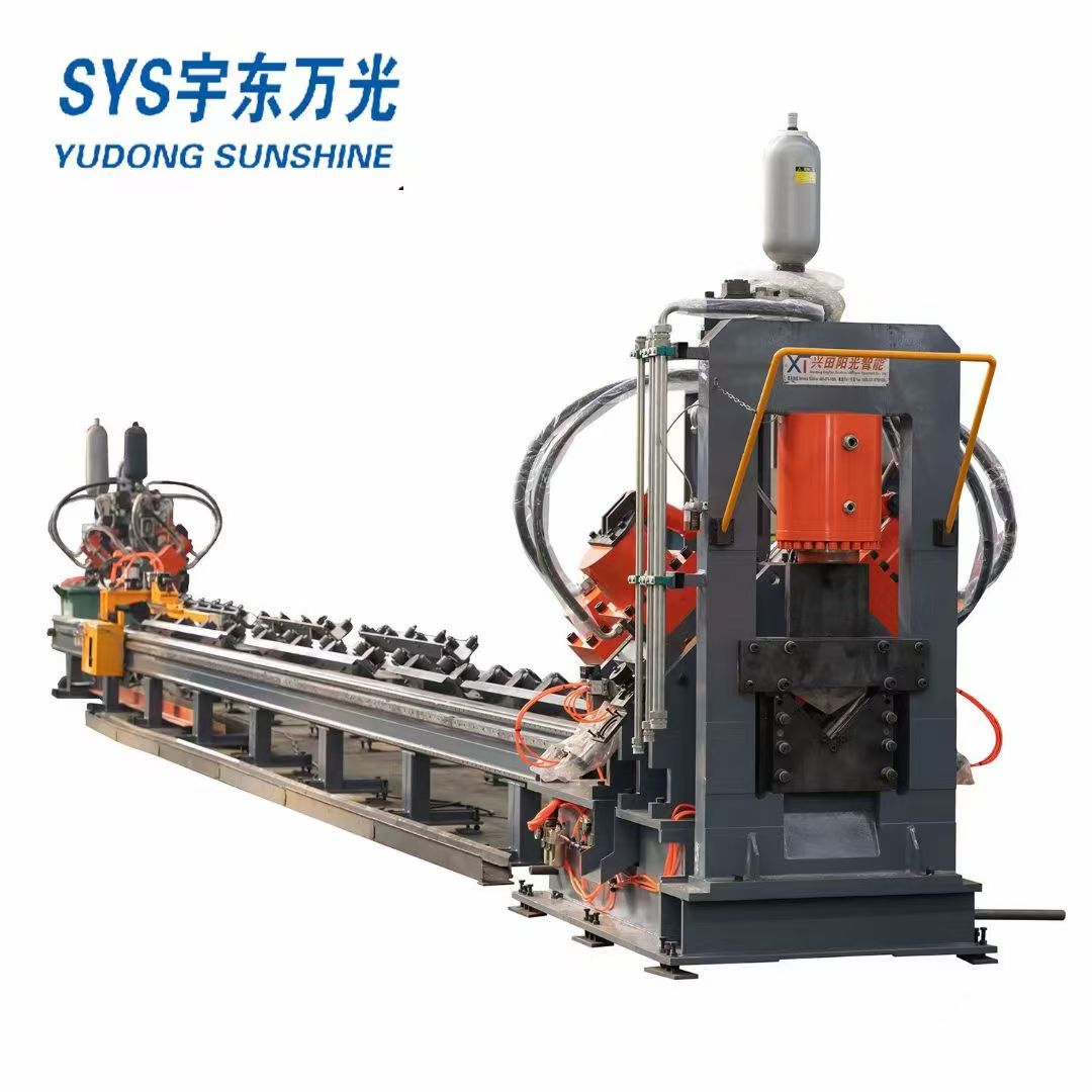 cnc marking punching and cutting machine for angle