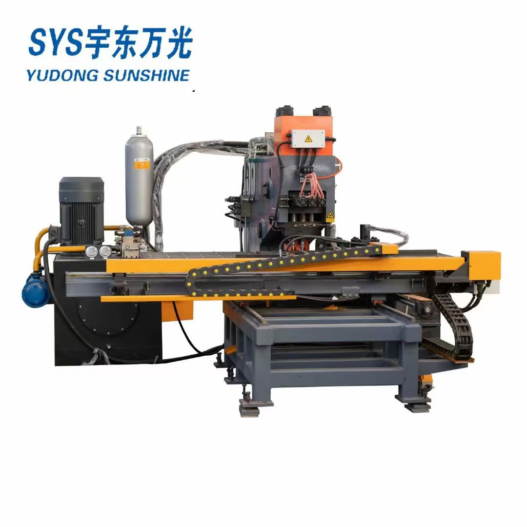 cnc plate punching drilling and marking machine