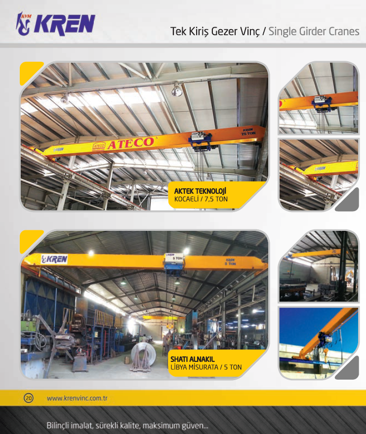 Single Girder Overhead Crane