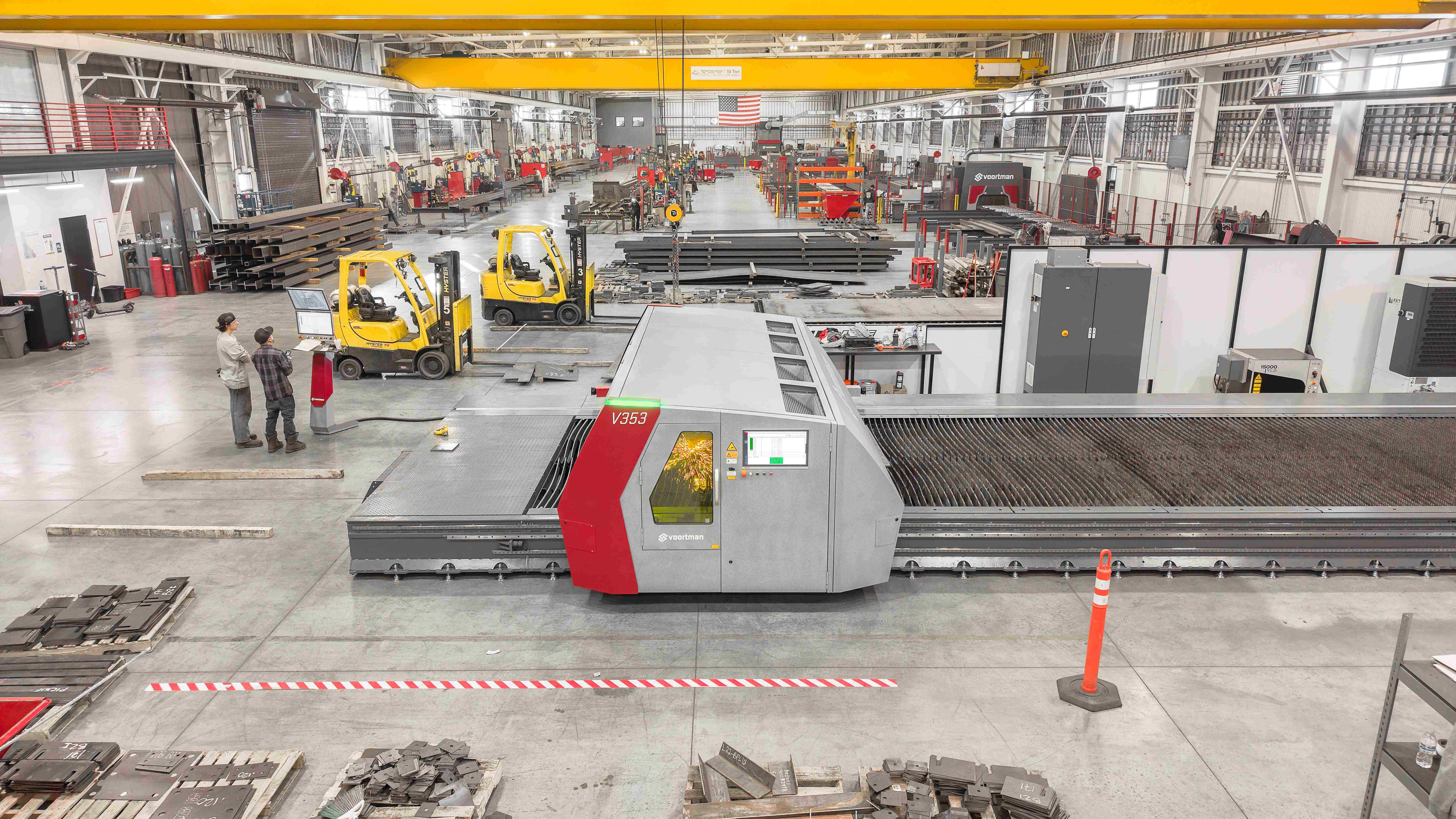 V353 Fiber laser cutting machine for large plates